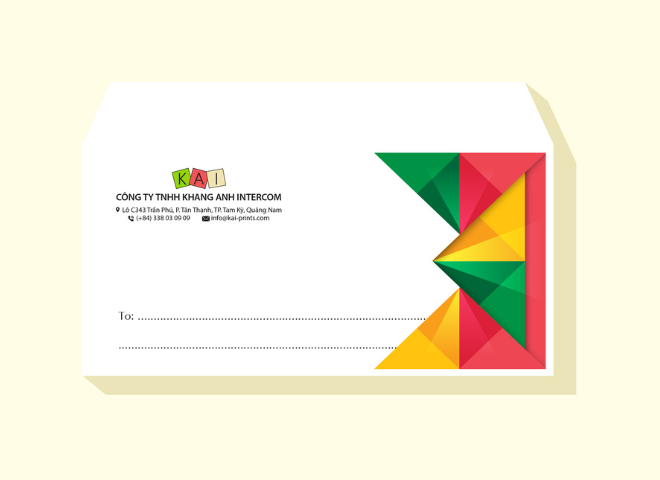 bì thư giá rẻ khang anh in bì thư giá rẻ tại tam kỳ