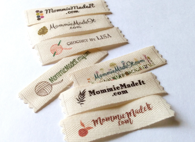 ribbon garment tag
